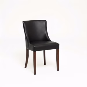 LEATHER RESTAURANT CHAIRS 1933 BLACK