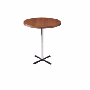 RESTAURANT TABLE 4 SEATER POSEUR HEIGHT ROUND 3523