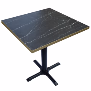 RESTAURANT TABLE BLACK MARBLE 2324