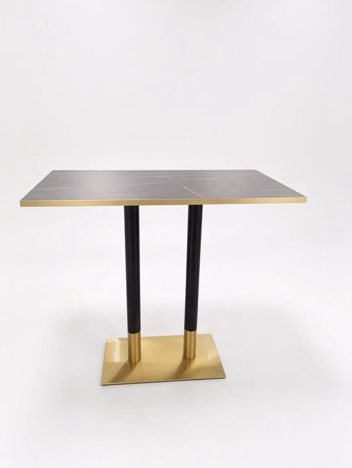 BLACK MARBLE WITH BLACK AND GOLD SQAURE POSEURE BASE 1200X700