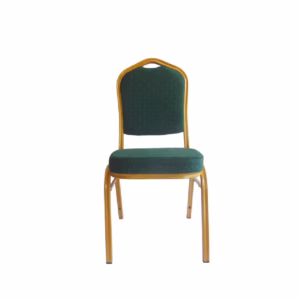 BANQUETING CHAIRS STEEL FRAME GREEN / GOLD 2525